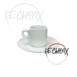 Tasse à café et sous tasse